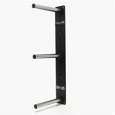 Valor Fitness Bh 25 Wall Mounted Weight Plate Storage Holderrack For