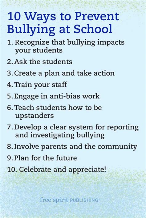 How To Prevent Bullying In School As A Student School Walls