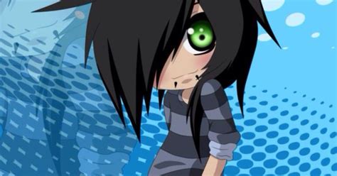 Cute Emo Boy Chibi Anime Digital Art Adorable Emo Scene Emo