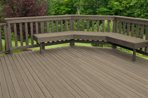 Most competitors' products are universal, being used for both fences and decks. Gray Stain Colours
