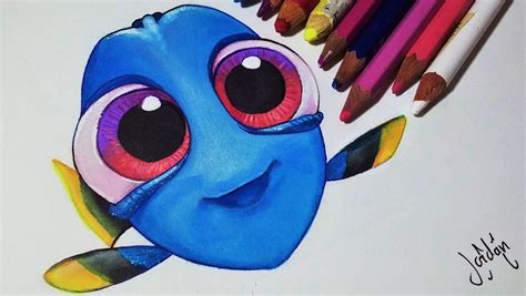 Le bébé schtroumpf du dessin agite son hochet. Comment dessiner bébé Dory Tutoriel | Dessins disney faciles, Dessin vaiana, Dessin