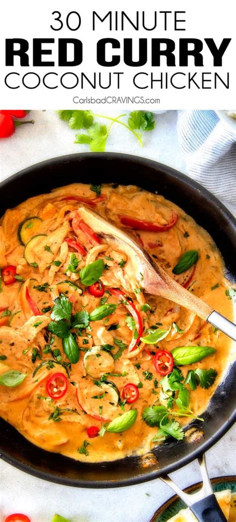 Thai Green Chicken Curry With Coconut Milk Slow Cooker Coconut Curry