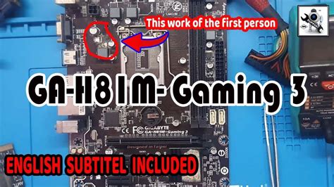 Ga H81m Gaming 3 Repairi Completed The Work Left By Someone Else