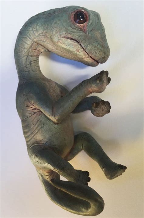 Sauropod Dinosaur Hatchling Sculpture Prehistoric Wildlife