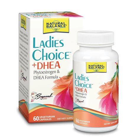 natural balance ladies choice phytoestrogen dhea formula menopause and hormone balance support