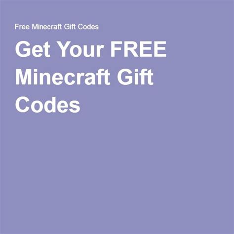 Do not know where to download minecraft for free? Free Minecraft Gift Codes | Minecraft gift code, Minecraft ...