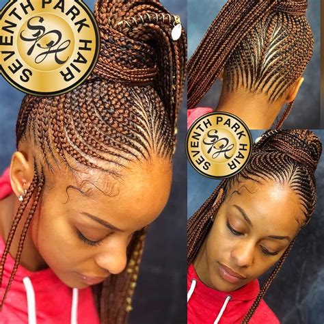 It is cut short on top, nice and fresh in front with a line up, and shows off a bald fade on the sides. BRAIDING SPECIAL!!! straight up FROM... - Seventh Park ...