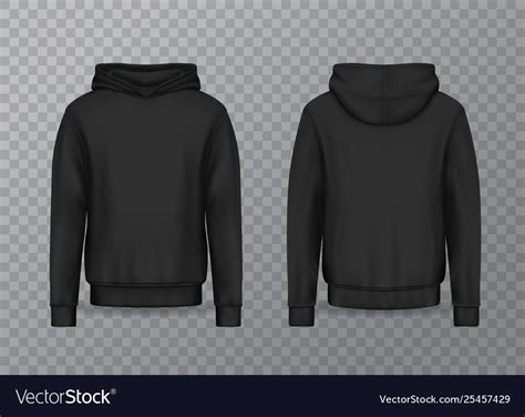 7609 Vector Black Hoodie Mockup Best Free Mockups