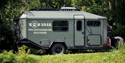 Rugged Camping Trailers That Go Wherever Your Truck Can Made Like A