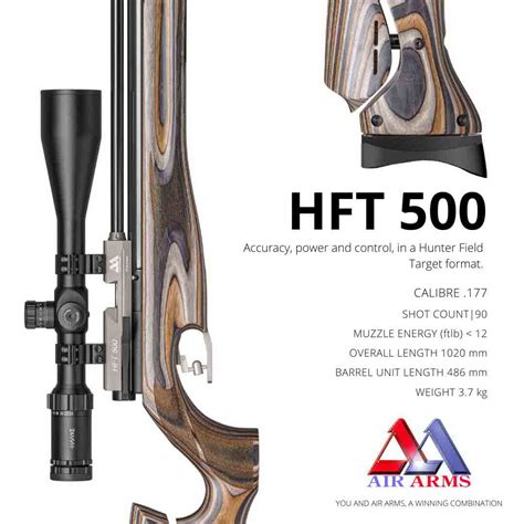 Air Arms Hft 500 Accuracy Power And Control In A Hunter Field