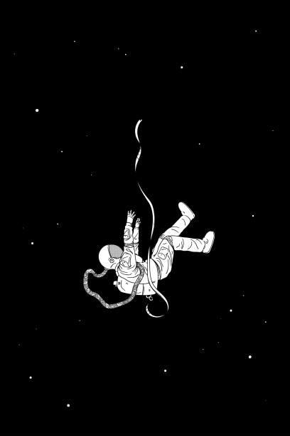 1100 Astronaut Falling Stock Illustrations Royalty Free Vector