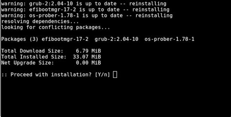 How To Re Install Grub On Arch Linux