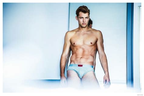 Kacey Carrig Models Underwear For Men S Week The Fashionisto