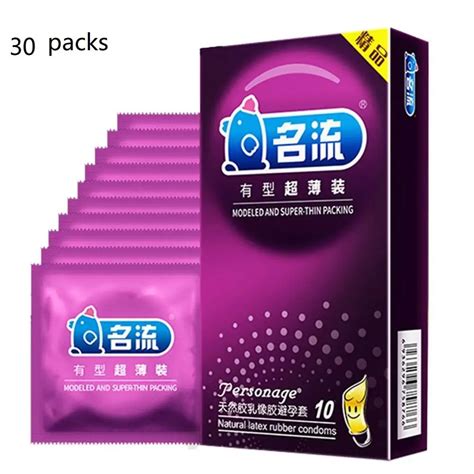 30 pcs 3 boxes mingliu super thin condoms natural latex kondom flower fragrance penis sleeve