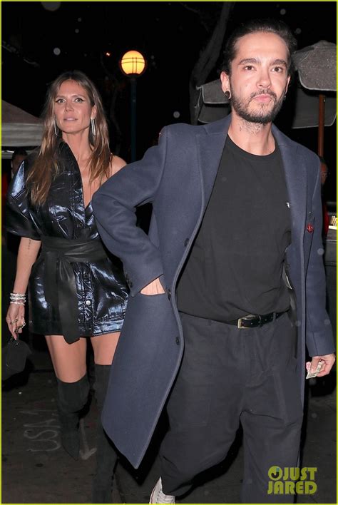 Looking at these pictures, one might get the impression i have a bias for tom. Heidi Klum Goes to Dinner With Tokio Hotel's Tom Kaulitz ...