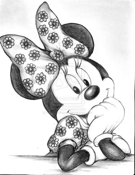 Mickey Mouse E Amigos Mickey E Minnie Mouse Minnie Mouse Drawing