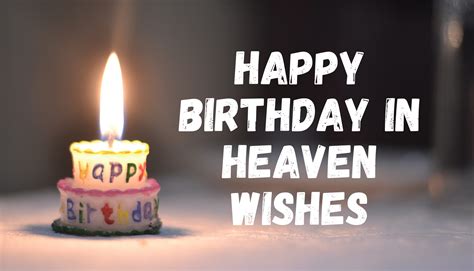 Happy Birthday In Heaven Sayings