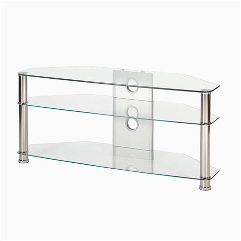 20 Best Collection Of Clear Glass Tv Stand