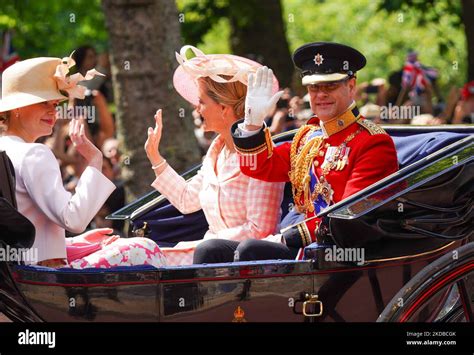 Prince Edward Earl Of Wessex And Sophie Countess Of Wessex Center