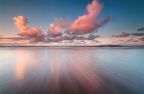 Clouds In The Sea At Sunset Wallpaper Id6393