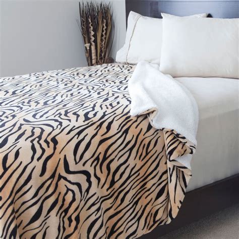 lavish home tiger throw blanket and reviews wayfair canada