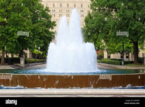 Fountain In Linn Park Birmingham Alabama United States Of America