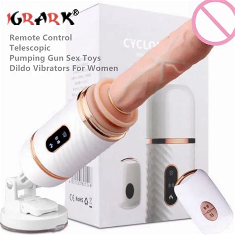 Wireless Automatic Sex Machine Telescopic Dildo Vibrator For Women Vagina Masturbator Pumping