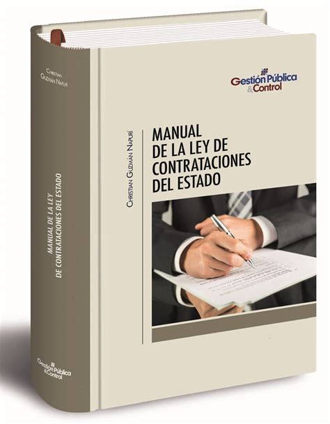 Manual De La Ley De Contrataciones Del Estado Segunda Edicion La My