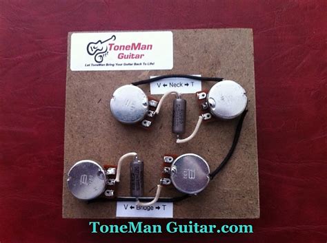 These blog posts are for educational and information purposes only. Gibson Les Paul 50's Prebuilt Wiring kit - Long Shaft | Reverb