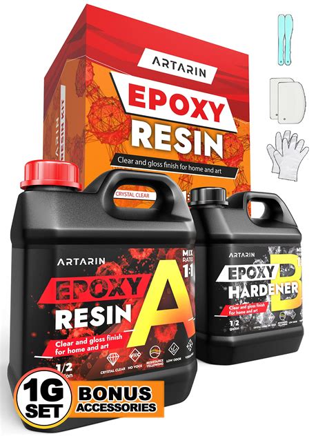 Buy New Premium Epoxy Resin Bulk Kit 1 Gallon 11 Ratio Amazing