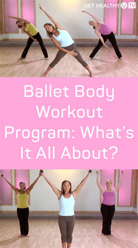Ballet Body Workout Program Overview Get Healthy U Tv Ballet Body