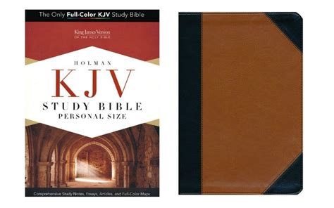 Holman Kjv Study Bible Personal Size Review Blacktan Leathertouch