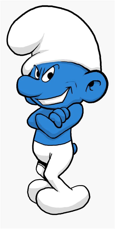Bad Smurf Png Free Transparent Clipart Clipartkey