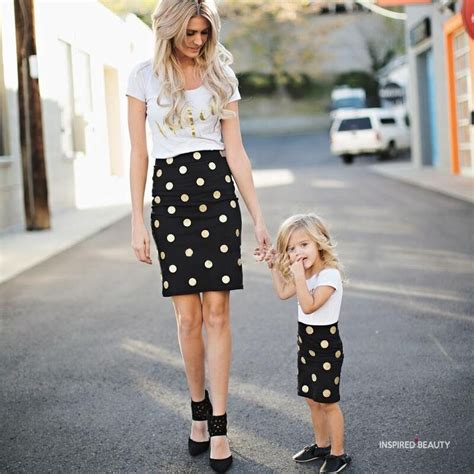 Mother And Daughter Matching Outfits Super Cute Style Inspired Beauty