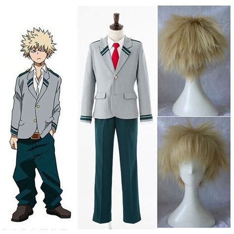 My Hero Academia Katsuki Bakugou School Student Uniform