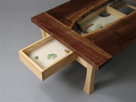 Zen Garden Coffee Table By Rob Palmer A Woodworking Student At