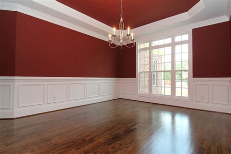 Here's a handy guide on how to install wainscoting. Dining room with wainscoting - Traditional - Raleigh - by ...