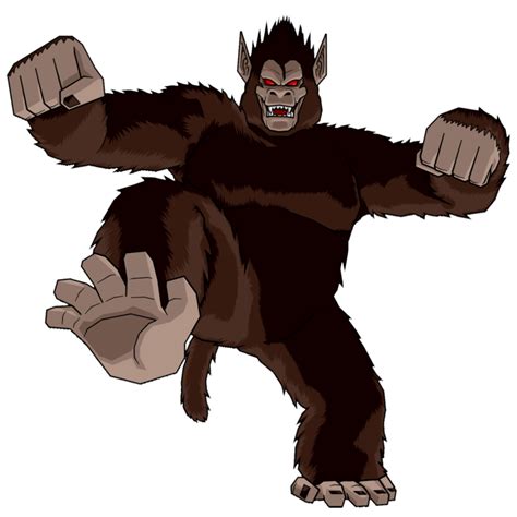 The great ape makes his first appearance all the way back in the twelfth episode of dragon ball. Image - Kid Goku (Oozaru).png | The Lookout | FANDOM powered by Wikia
