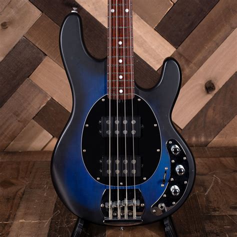 Music Man Sub Series Bass Guitar Hh Pacific Blue Burst With Bag Use