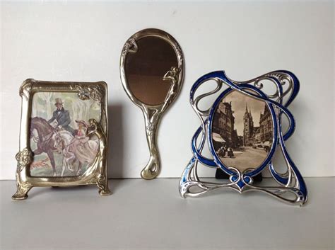 Picture Frames And Hand Mirror In Art Deco Style Catawiki