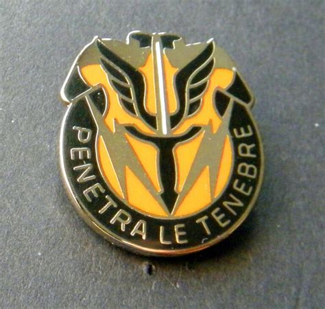 Army 112th Special Operations Signal Battalion Airborne Lapel Pin Badge