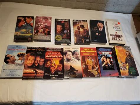 vintage classic movie lot 80s 90s vhs tapes of 13 movies 19 50 picclick