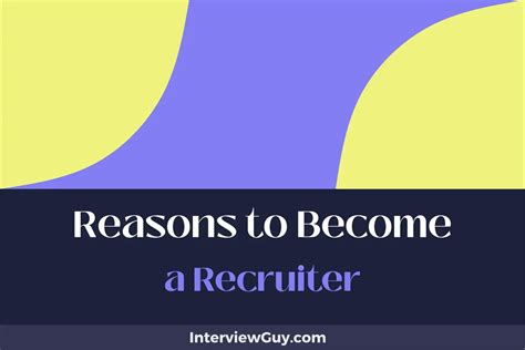 25 Reasons to Become a Recruiter (Empower Job Seekers)