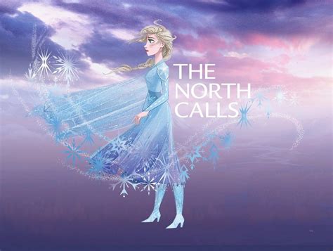 Komar Poster Frozen Elsa The North Calls Disney