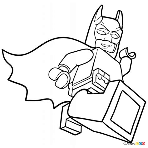 How To Draw Batman Lego Batman Movie