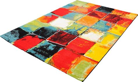 Der teppich gehört unweigerlich zu einem wohnlichen ambiente. Teppich »BELIS PATCHWORK«, merinos, rechteckig, Höhe 13 mm ...