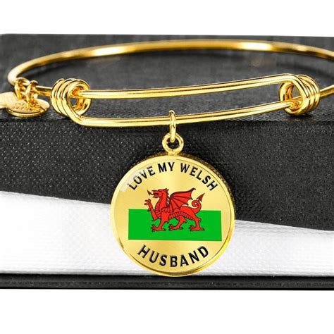 Valentine's day is for celebrating love with each other. I Love My Welsh Husband Bracelet Gift for Valentine's Day ...