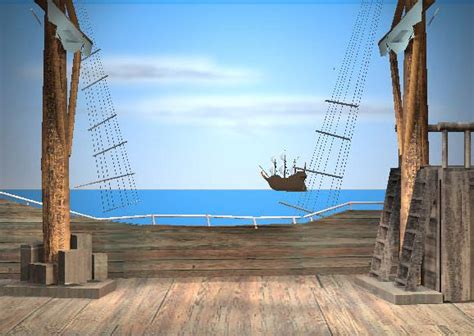 Pirate Ship Deck Design Pirates