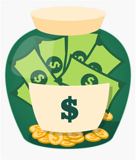 Find images in png, svg with transparent background. Money Jar Saving Clip Art - Saving Money Clipart Png, Transparent Png , Transparent Png Image ...