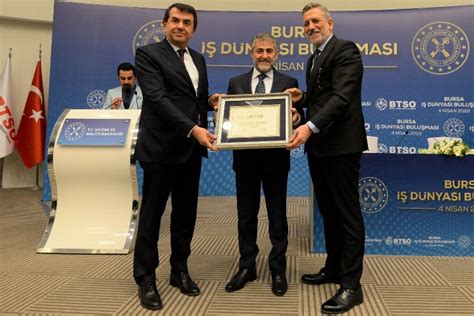 Hazine ve Maliye Bakanı Nureddin Nebati Bursa İş Dünyası ile Buluştu